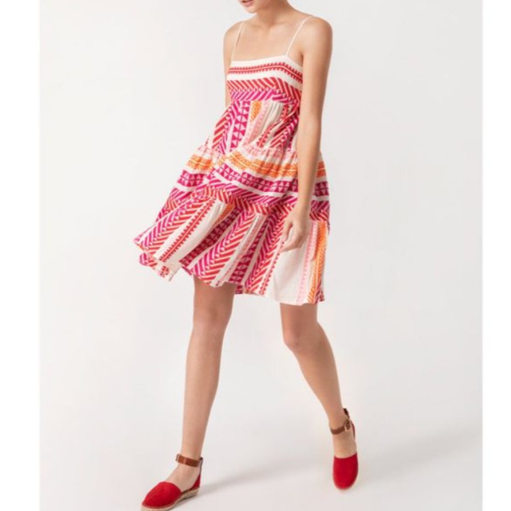 Anthropologie x Devotion Twins Lilou Multi Dress ‎ NWT